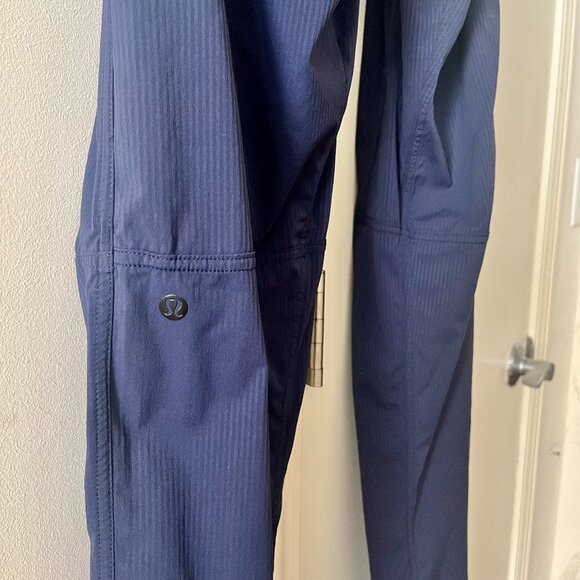 Men’s Lululemon Seawall Track Pant 2.0 Deep Navy / Black Size Large - Picture 10 of 10